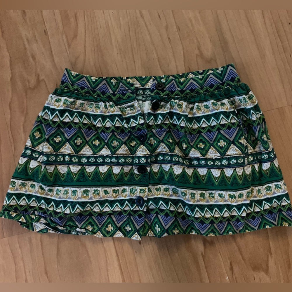 Boho Mini Skirt